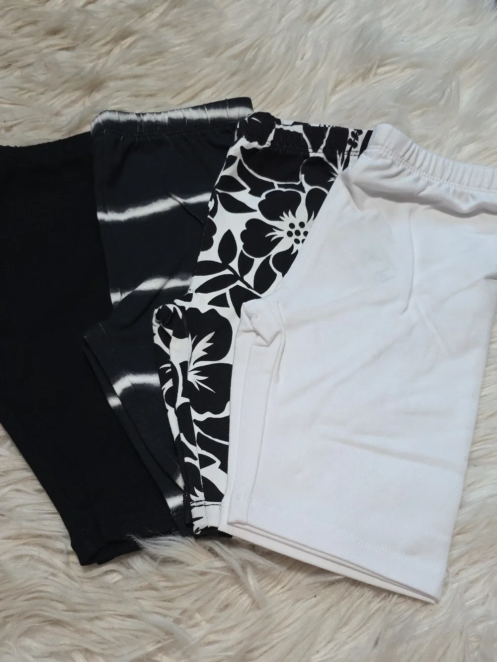 NWT (4) Children's Place Bike Shorts- 5/6 Or Small